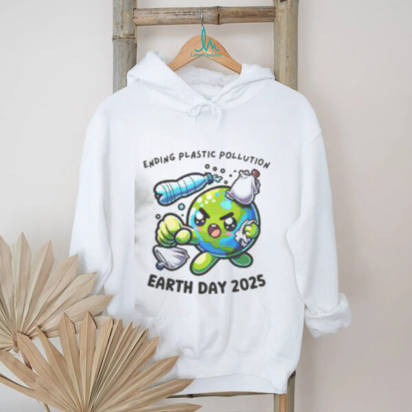 Cute World Environment Day 2025 Ending Plastic T Shirt