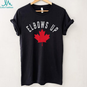 Elbows Up Canada True North Strong and Free Proud Canadian T Shirt