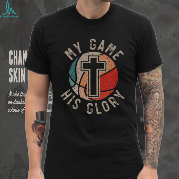 Good Basketball And Jesus Christ Christian Believer Hooper T Shirt