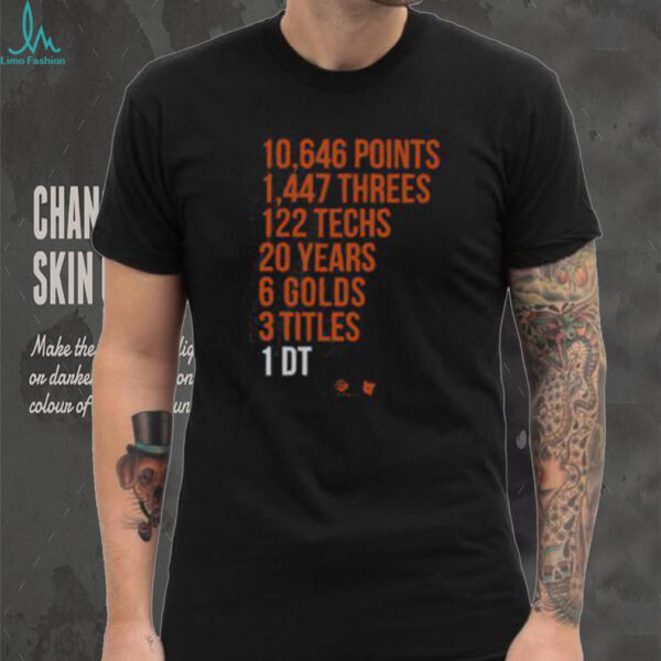 Good Diana Taurasi GOAT Stats T Shirt Recovered