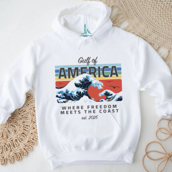 Gulf of America Hokusai 2025 Shirt