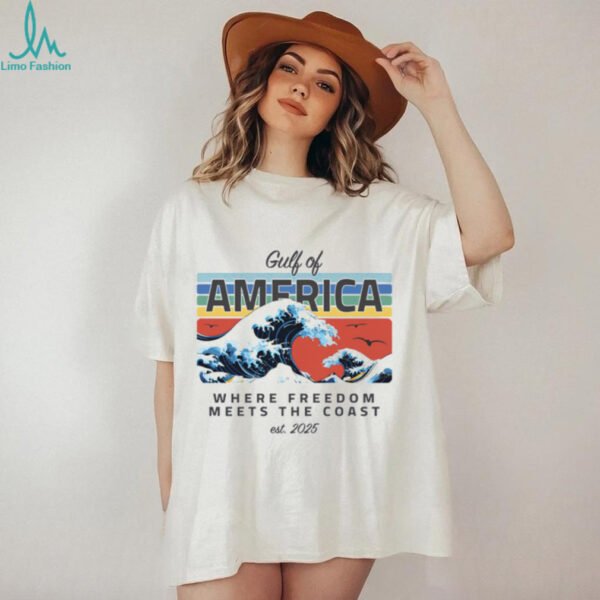 Gulf of America Hokusai 2025 Shirt