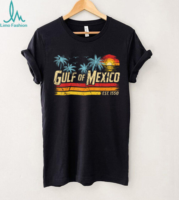 Gulf of Mexico Forever Retro Vintage Beach Mens Women T Shirt