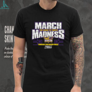 Tennessee Tech Golden Eagles Women’s Basketball 2025 NCAA March Madness Bound Shirt