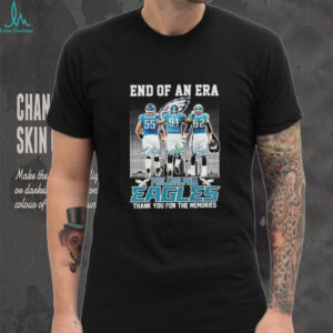 End of an era Philadelphia Eagles thank you for the memories shirt