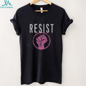 Hot Resist Fist Be Part Of The Resistance Anti Trump T Shirt Recovered