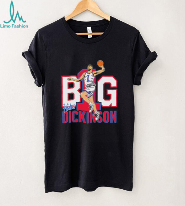 Hunter Dickinson Big 1 Kansas Jayhawks shirt