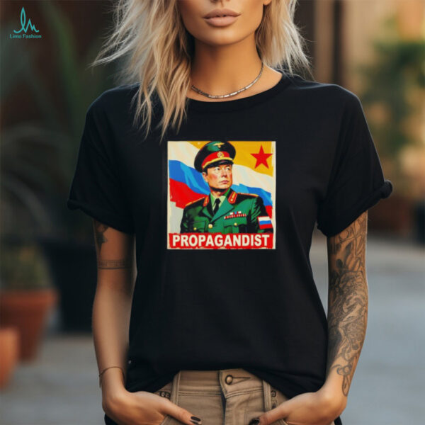 Iryna Kreichmann Elon Musk Propagandist Ukrainian shirt