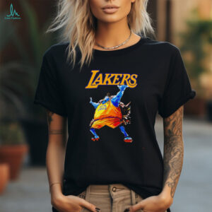 One Piece Jinbe Los Angeles Lakers NBA shirt