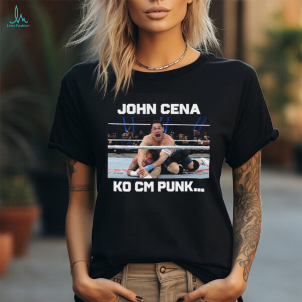 John Cena Turn Heel KO CM Punk T Shirt