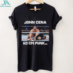 John Cena Turn Heel KO CM Punk T Shirt