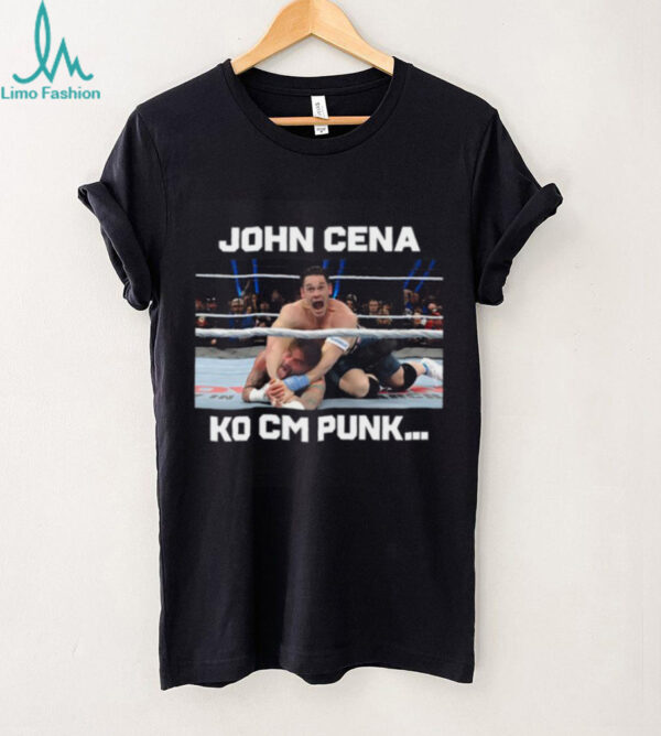 John Cena Turn Heel KO CM Punk T Shirt