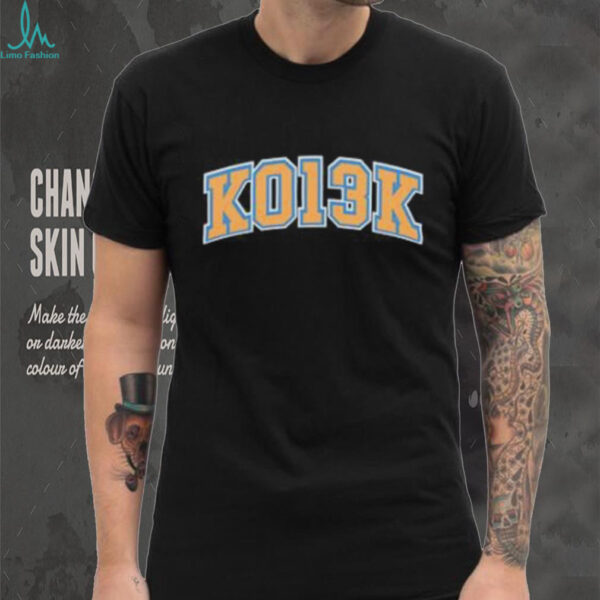 KOL3K Tyler Kolek and the New York Knicks shirt