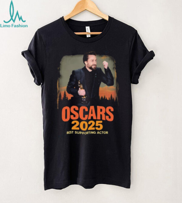 Kieran Culkin Wins Oscar For Best Supporting Actor 2025 Unisex T shirt