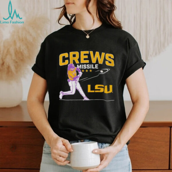 LSU Tigers Baseball Dylan Crews Misslile shirt