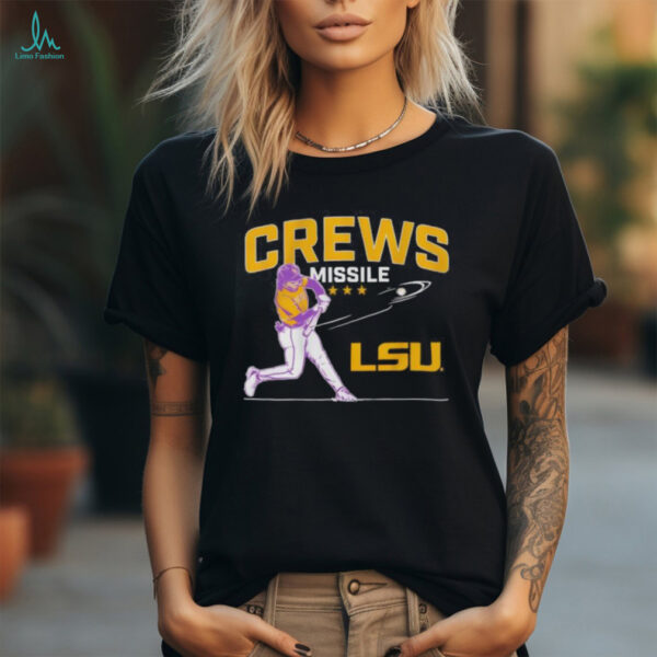 LSU Tigers Baseball Dylan Crews Misslile shirt