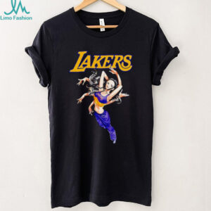 Los Angeles Lakers X One Piece Robin NBA shirt