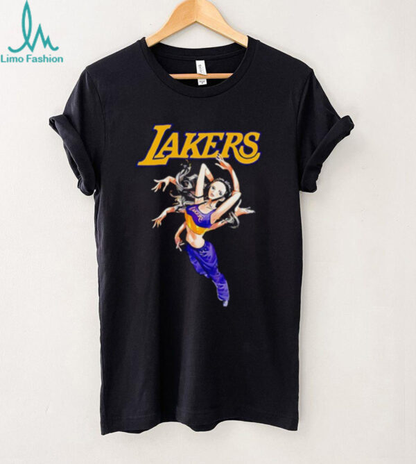 Los Angeles Lakers X One Piece Robin NBA shirt