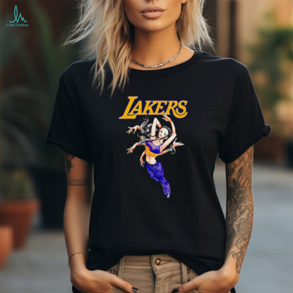 Los Angeles Lakers X One Piece Robin NBA shirt