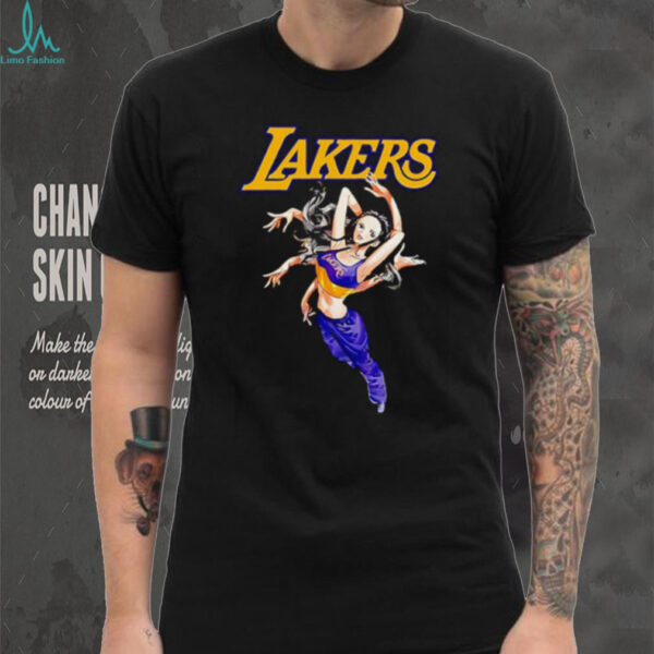 Los Angeles Lakers X One Piece Robin NBA shirt