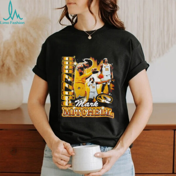 Mark Mitchell Mizzou Tigers 90s graphic shirt