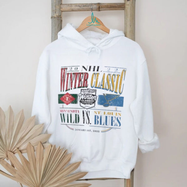 Minnesota Wild vs. St. Louis Blues NHL Winter Classic Team Matchup shirt