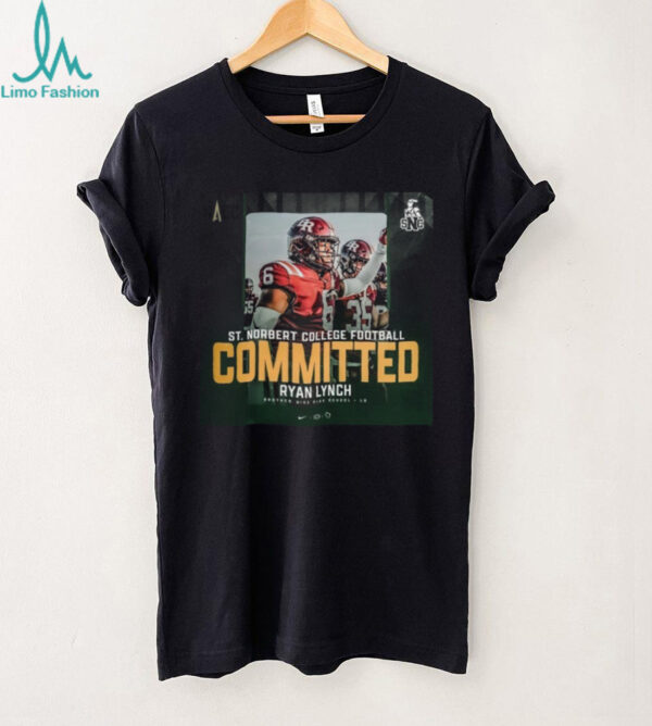 NACC St Norbert College Football Committed Ryan Lynch Brother Rice High School LB Poster T Shirt