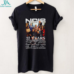 NICS 22 Years 2003 2025 Thank You For The Memories signature shirt