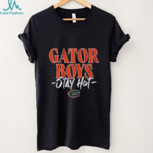 Official Gator Boys Stay Hot 2025 NCAA Southeastern Conference Florida Gators Logo t shirt