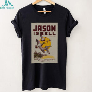 Official Jason Isbell February 23 2025 McCarter Theatre Princeton NJ Tour Poster T Shirt