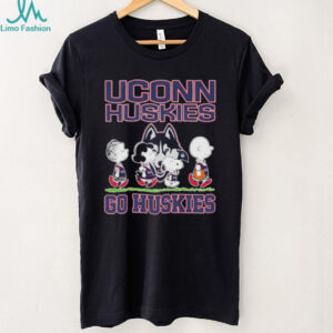 Official Snoopy And The Peanuts Uconn Huskies Go Huskies T shirts