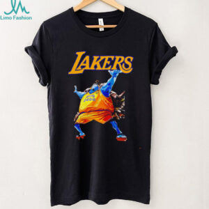 One Piece Jinbe Los Angeles Lakers NBA shirt