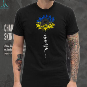 Ukraine Flag Sunflower Vintage Ukrainian Support Ukraine T Shirt