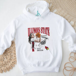 Elyce Knudsen Illinois State basketball cartoon shirt