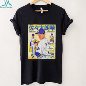 Roki Sasaki MLB Debut Los Angeles Dodgers shirt