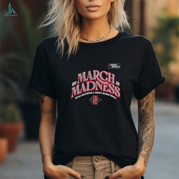 SDSU Men’s Basketball 2025 March Madness Bound T Shirt