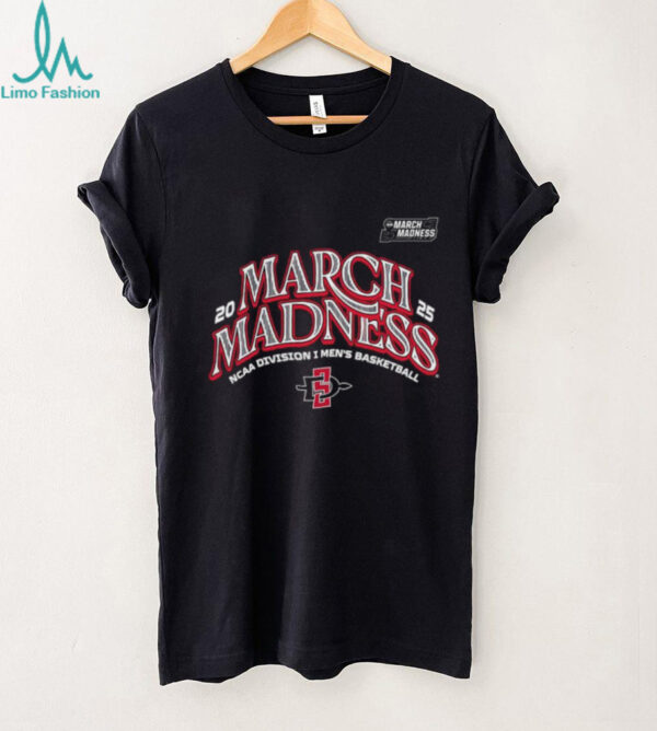 SDSU Men’s Basketball 2025 March Madness Bound T Shirt