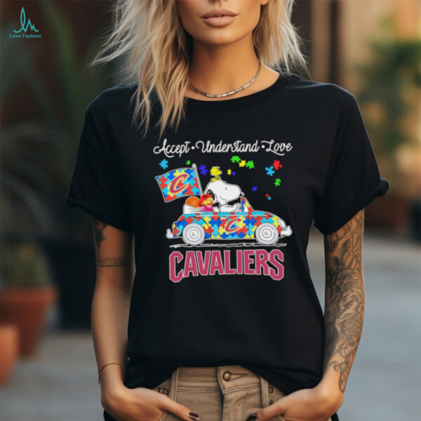 Snoopy and muppet accept understand love Cleveland Cavaliers shirt