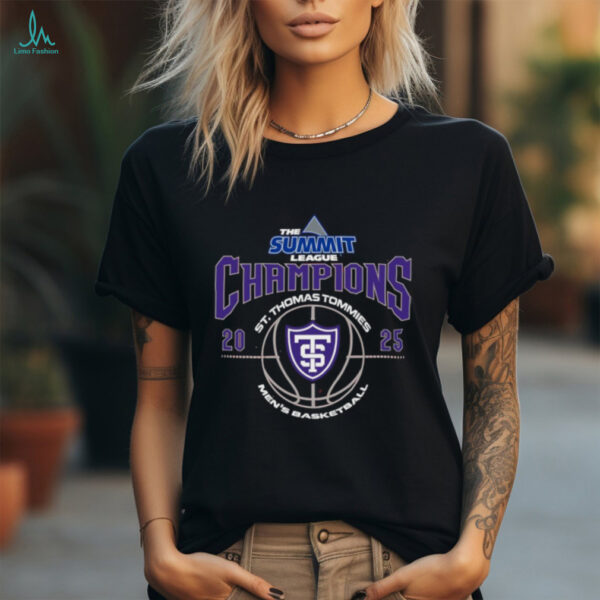 St. Thomas Tommies 2025 Summit League men’s basketball tournament Champions Shirt