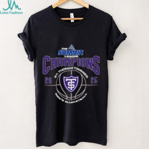 St. Thomas Tommies 2025 Summit League men’s basketball tournament Champions Shirt