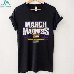 Tennessee Tech Golden Eagles Women’s Basketball 2025 NCAA March Madness Bound Shirt