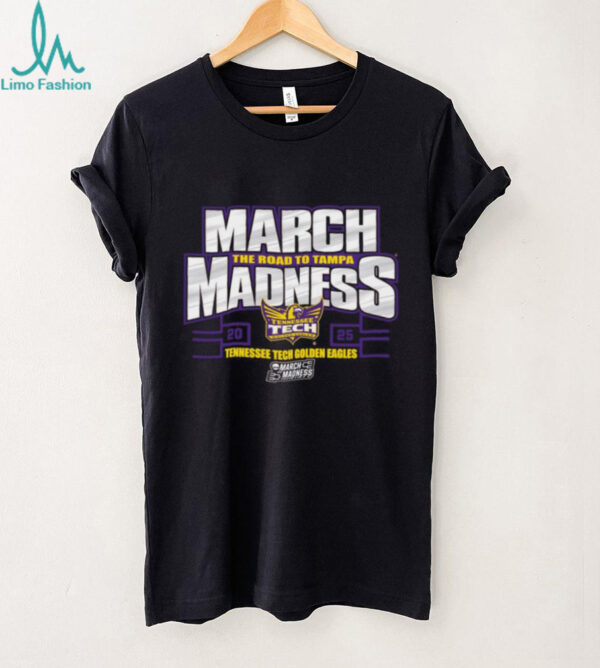 Tennessee Tech Golden Eagles Women’s Basketball 2025 NCAA March Madness Bound Shirt