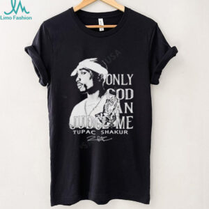 Tupac Shakur Only God Can Judge Me signature shirt