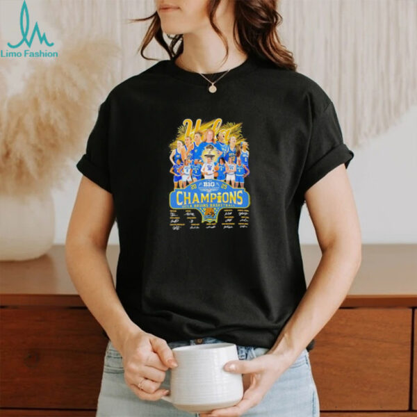 UCLA Bruins women’s basketball 2025 TIAA Big 10 women’s basketball Tournament Champions shirt