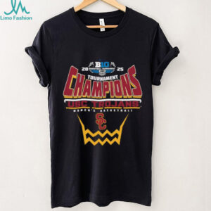 USC Trojans 2025 Big Ten Women’s Basketball Conference Tournament Champions Shirt