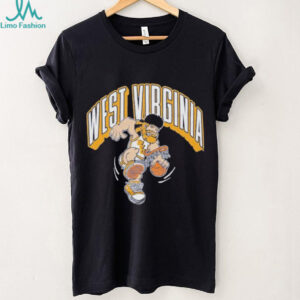 West Virginia Mountaineers Dunking Mascot T shirts