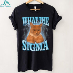 What The Sigma Meme Cat T Shirt