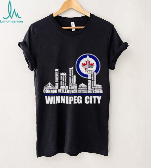 Winnipeg City skyline city player name shirt