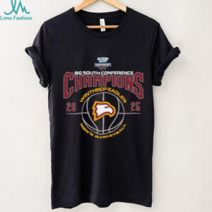 Winthrop Eagles 2025 Big South Men’s Basketball Conference Champions Shirt