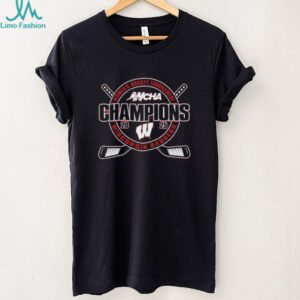 Wisconsin Badgers 2025 WCHA Women’s Hockey Tournament Champions T Shirt